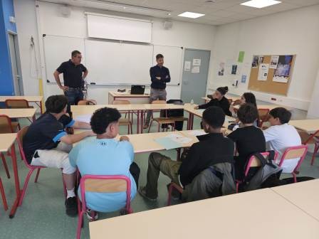 Engager, inspirer, transmettre : nos chefs d’entreprise à la rencontre des collégiens