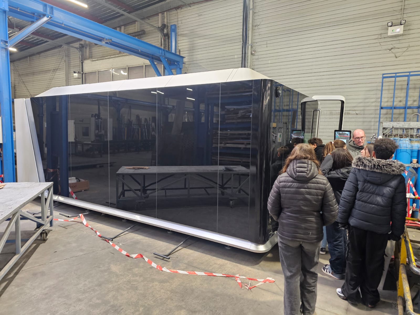 Visite des ateliers relai
